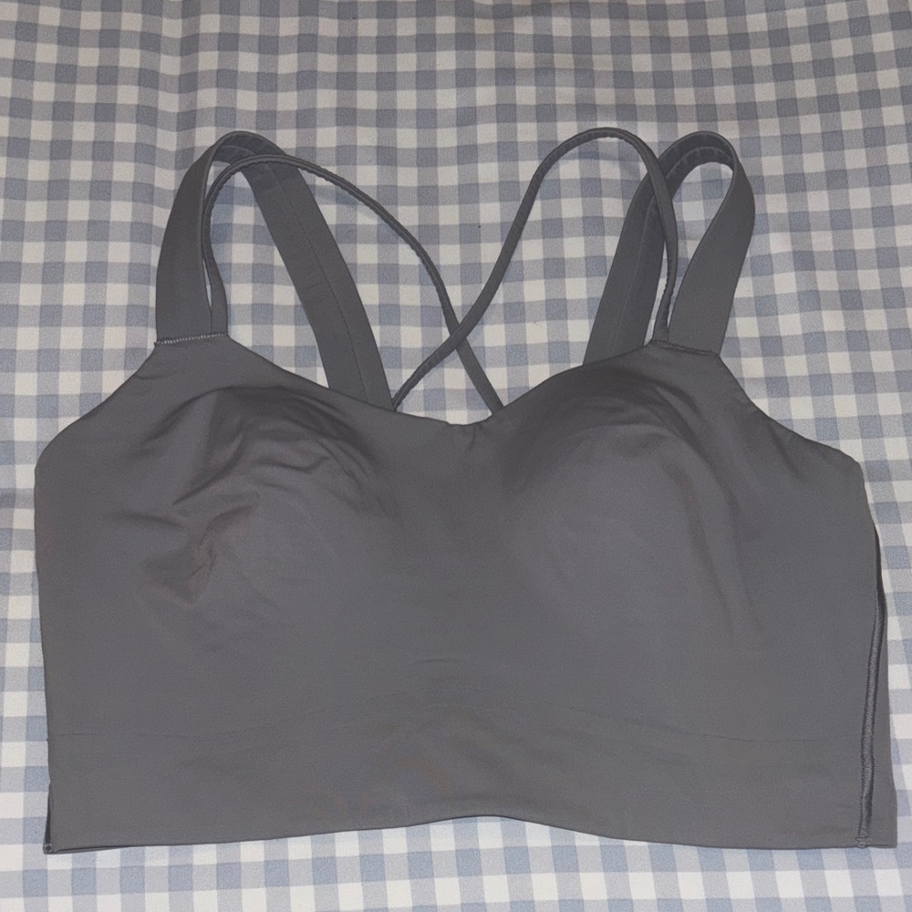 Lululemon Athletica Charcoal Sports Bra